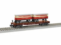 Lionel 1919251 S Scale Santa Fe TOFC Flatcar #92868