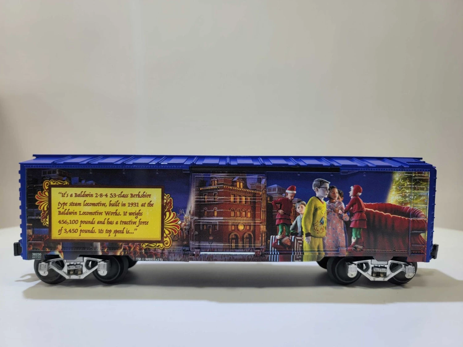 Lionel 2138230 O The Polar Express Know It All Boxcar - TrainWorld Exclusive - Image 4