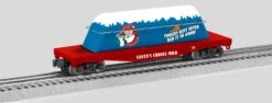 Lionel 2328260 Santa's Choice Milk Carton Flatcar