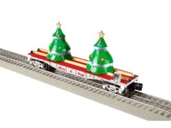 Lionel 2328270 Snow Covered Christmas Tree Flatcar