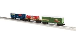 Lionel 2328460 O Christmas Olde Tyme Rollingstock 3 Pack