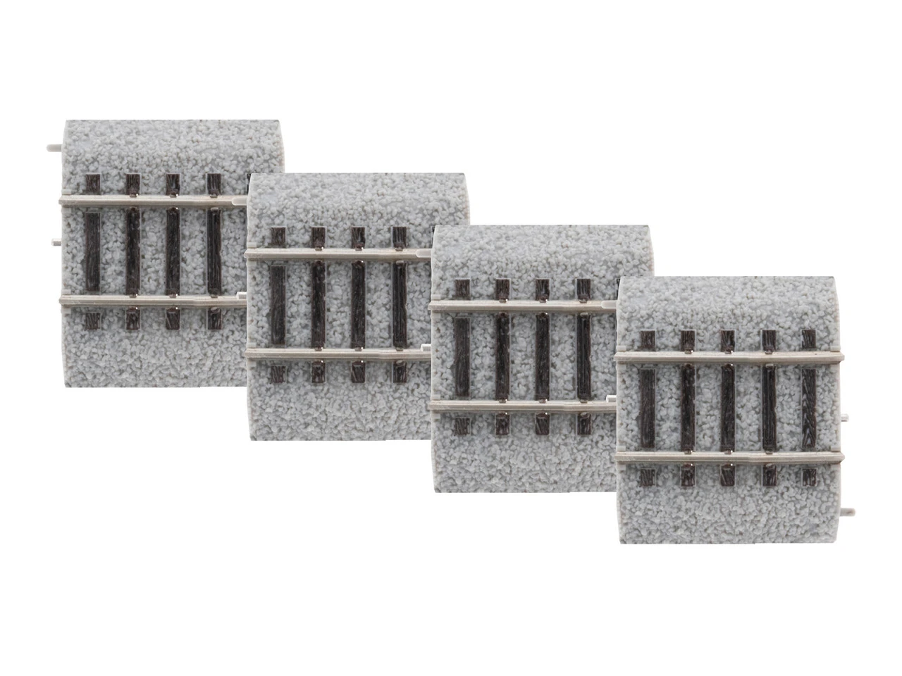 Lionel 8768024 HO Scale 1.5" Straight MagneLock Track (4) - Image 2