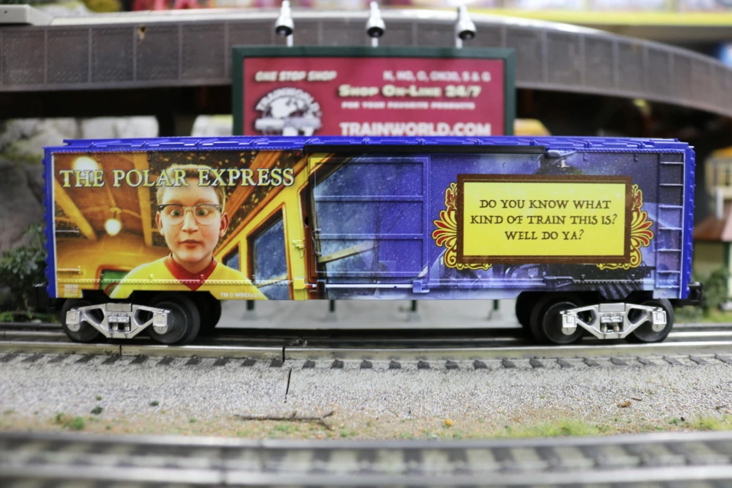Lionel 2138230 O The Polar Express Know It All Boxcar - TrainWorld Exclusive - Image 5