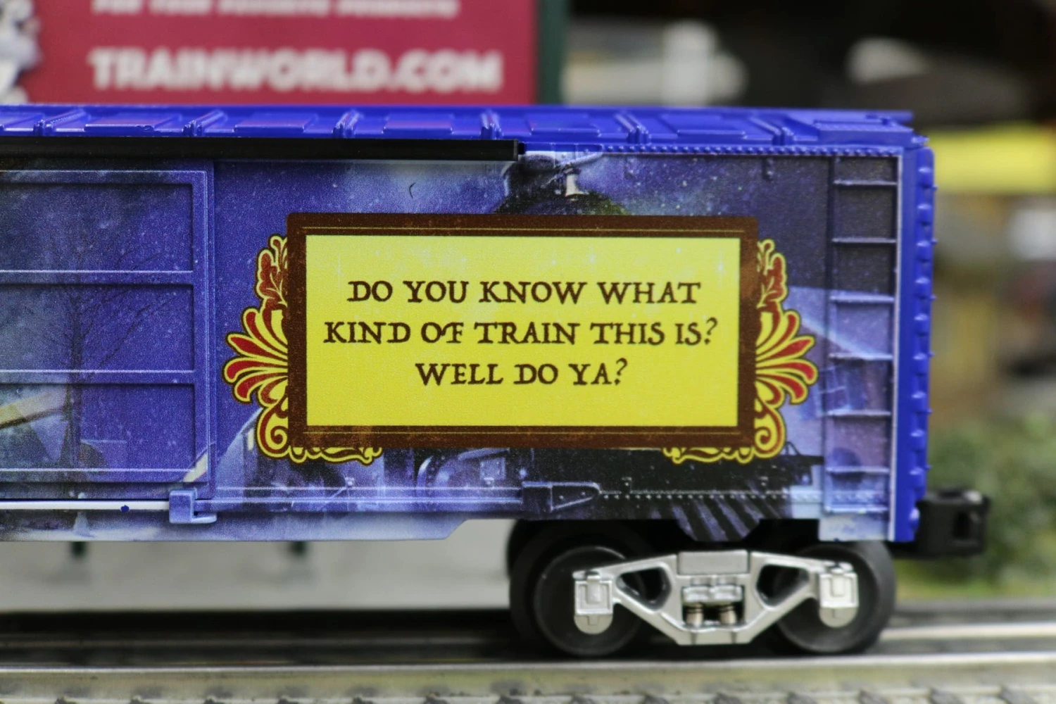 Lionel 2138230 O The Polar Express Know It All Boxcar - TrainWorld Exclusive - Image 7