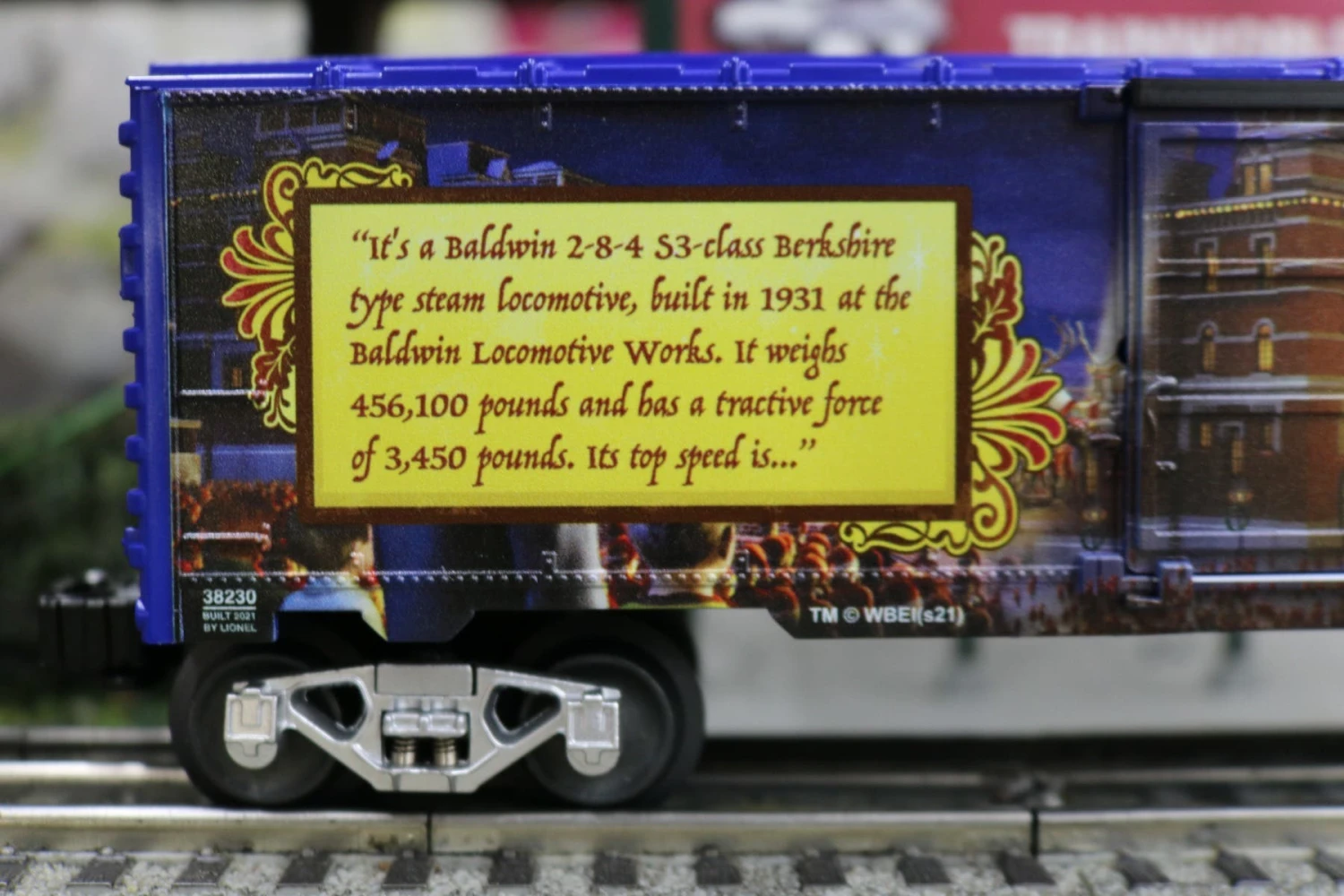 Lionel 2138230 O The Polar Express Know It All Boxcar - TrainWorld Exclusive - Image 9