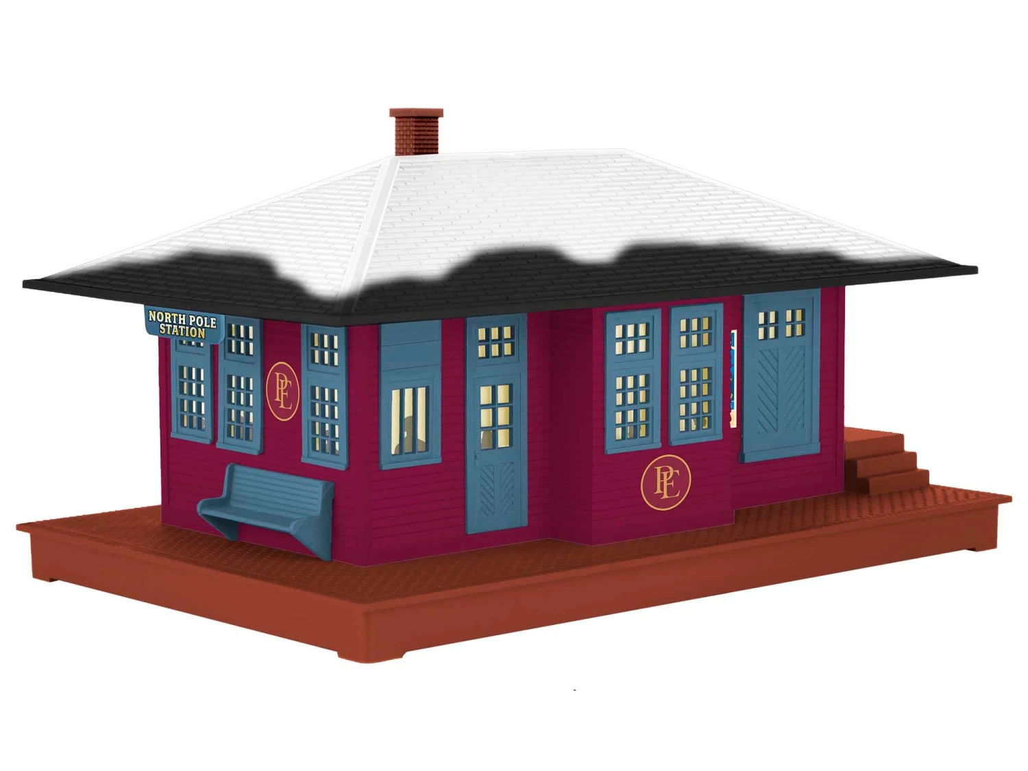 Lionel 2029050 O Gauge The Polar Express™ Passenger Station