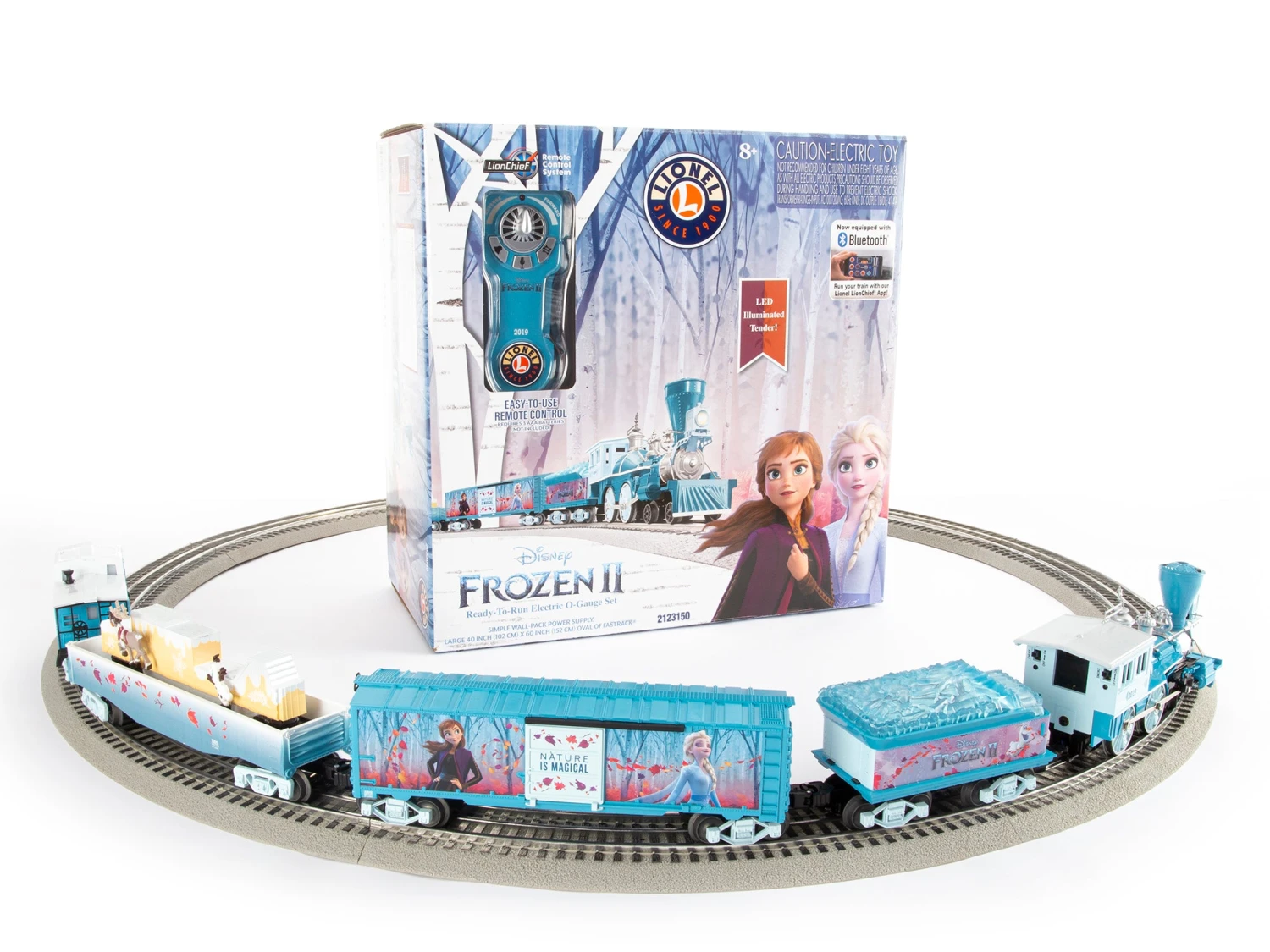 Lionel 2123150 O Gauge LionChief Frozen II Model Train Set - Image 3