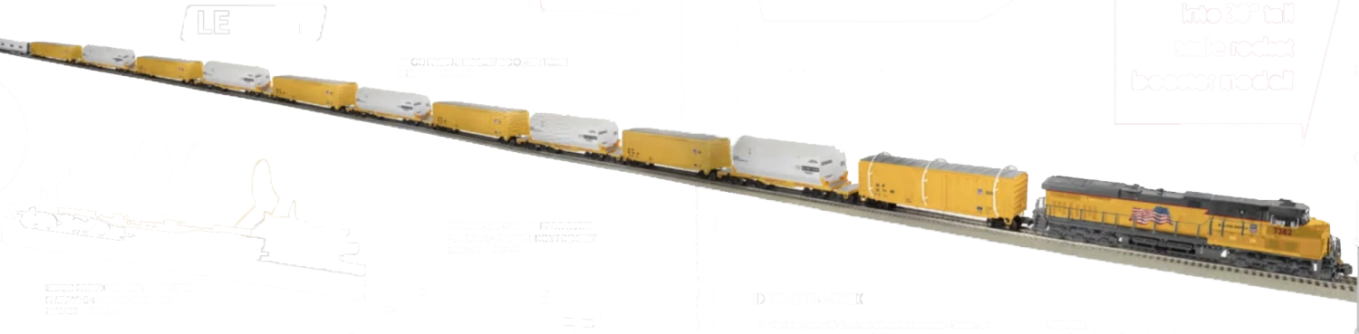 Lionel 2222020 O Scale LEGACY Union Pacific Rocket Booster Train Set