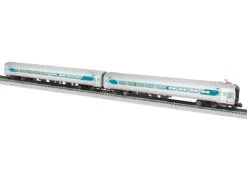 Lionel 2227330 O Gauge Amtrak Amfleet Phase V Coach 2 Pack