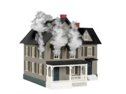 Lionel 2229050 O Gauge Burning House (Plug-Expand-Play)