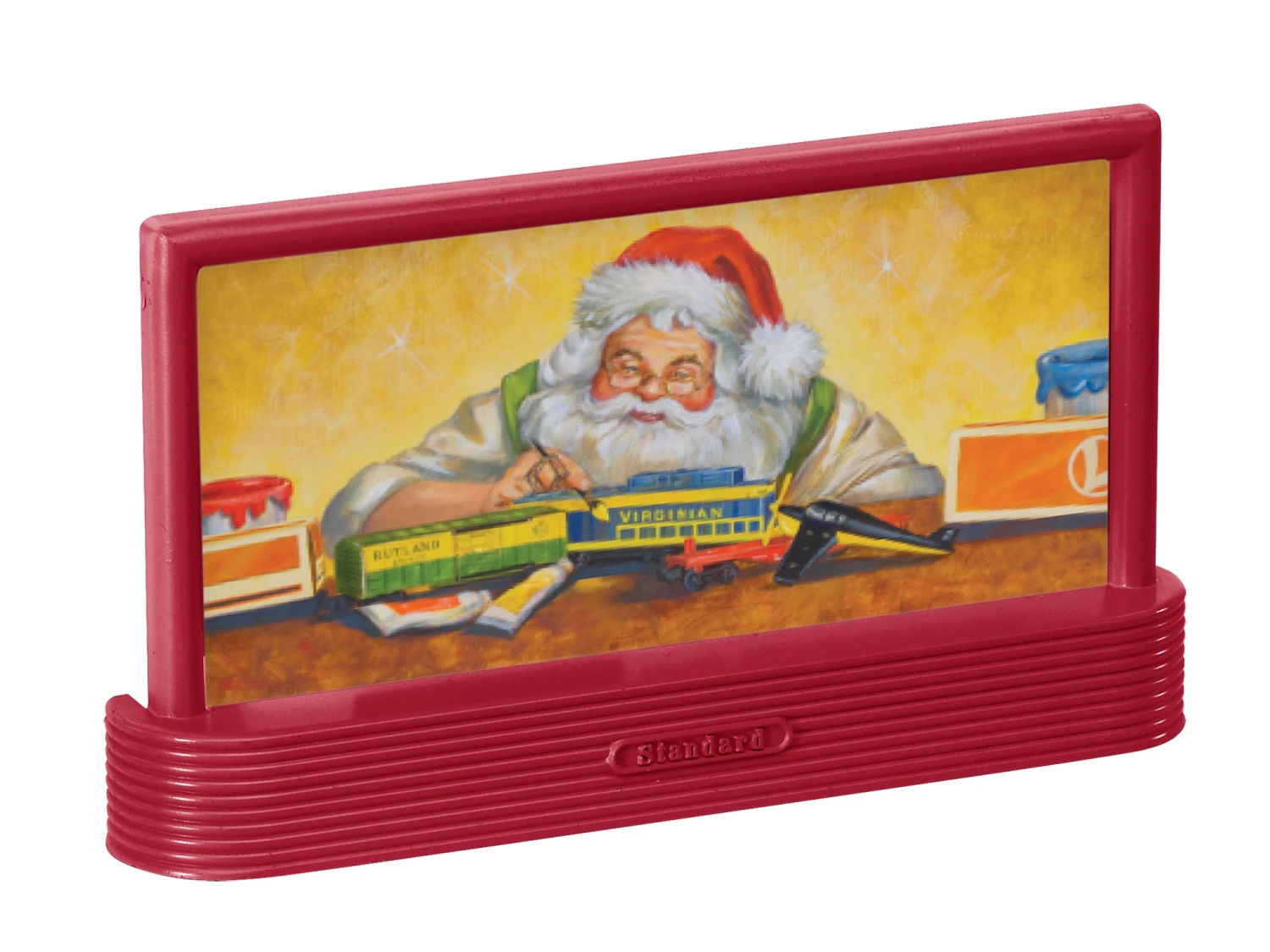Lionel 2230150 O Gauge Angela Trotta Thomas Christmas Billboard Set - Image 2