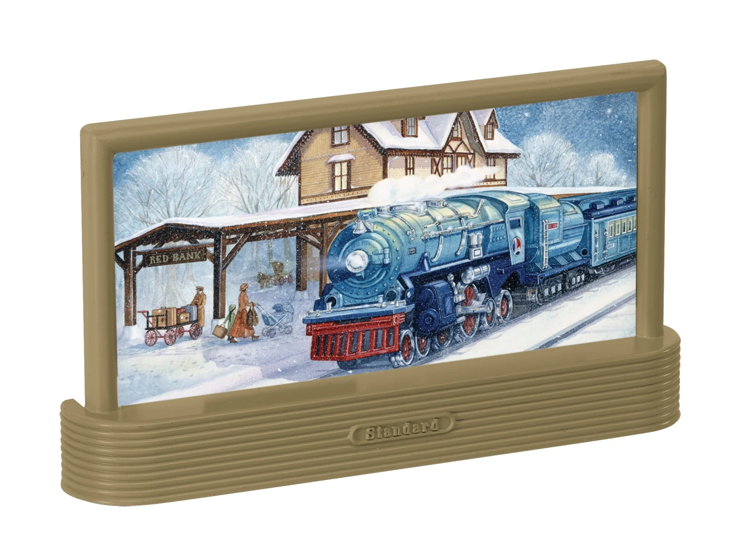 Lionel 2230150 O Gauge Angela Trotta Thomas Christmas Billboard Set - Image 3
