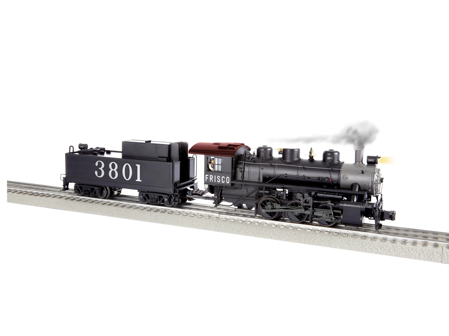 Lionel 2231540 O Scale LEGACY 0-6-0 Steam Locomotive Frisco SLSF 3801 BTO