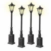 Lionel 6-24156 O Gauge Lionelville Street Lamps 4 Pack