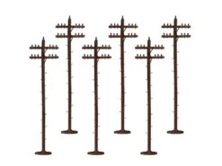Lionel 6-37851 O Scale Telephone Poles