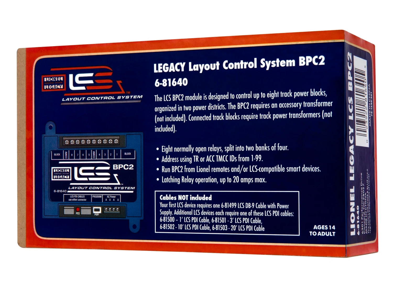Lionel 6-81640 LCS Block Power Controller 2 (BPC2) - Image 3