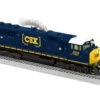 Lionel 2233058 O CSX Superbass #4558 Legacy SD70Mac NON-Powered